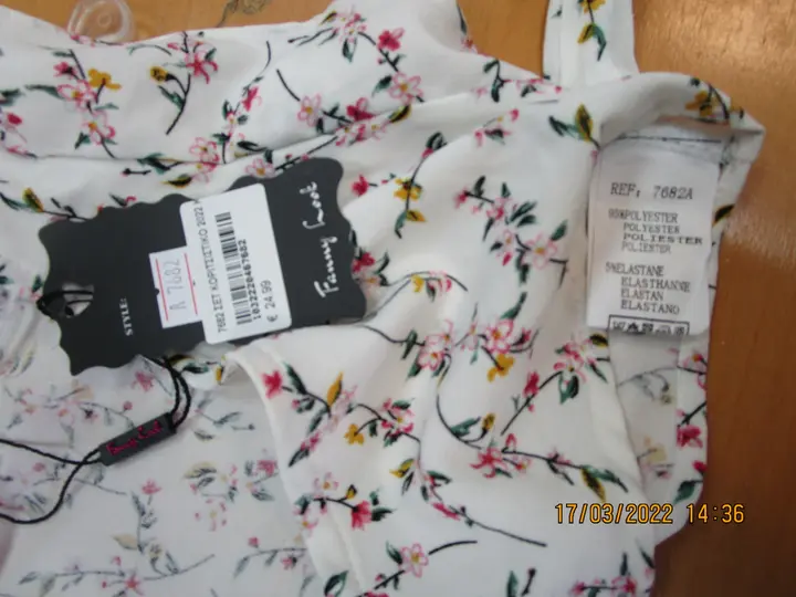 Foto uit de officiële melding: Fanny Look Kinderkleding set — risico: Verwonding