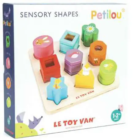 Photo de l’avis officiel: Petilou / Le Toy Van Petilou Sensory Shapes Ensemble de jouets — risque: Étouffement