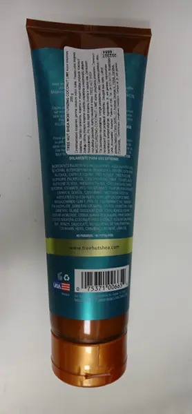 Photo from the official notice: TREE HUT TREE HUT SHEA MOISTURIZING BODY LOTION Coconut Lime — chemical risk