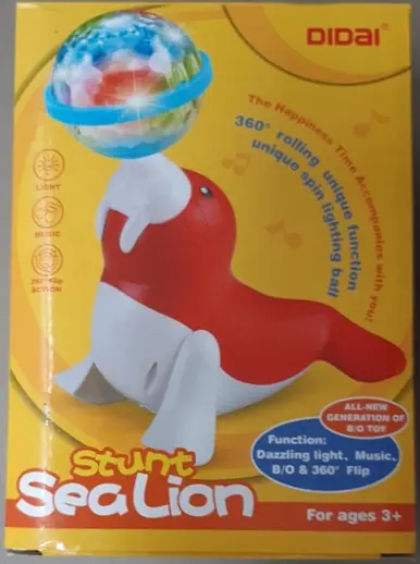 Foto dell’avviso ufficiale: DIDAI Stunt Sea Lion Giocattolo a batteria — rischio: Ambiente