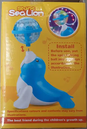 Foto dell’avviso ufficiale: DIDAI Stunt Sea Lion Giocattolo a batteria — rischio: Ambiente