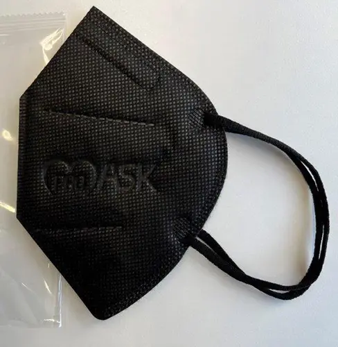 Foto aus der offiziellen Meldung: PRO MASK PRO MASK FFP2 Protective Mask Partikelfiltermaske — Risiko: Gesundheitsrisiken/Sonstige