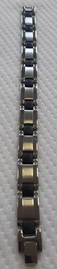 Photo de l’avis officiel: Silver bracelet — risque: Risque chimique