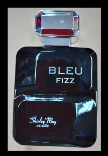 Photo de l’avis officiel: Shirley May DELUXE BLEU FIZZ Eau de toilette — risque: Risque chimique