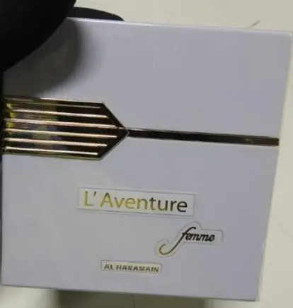 Photo de l’avis officiel: Al Haramain L' Aventure Femme Parfum — risque: Risque chimique