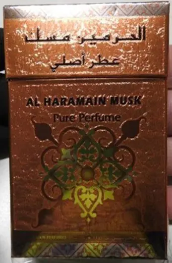 Foto dell’avviso ufficiale: Al Haramain Musk Pure Perfume Profumo — rischio: Rischio chimico