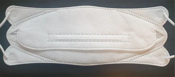 Foto aus der offiziellen Meldung: AIR QUEEN AIR QUEEN BREEZE FFP2 NR Partikelfiltermaske — Risiko: Gesundheitsrisiken/Sonstige