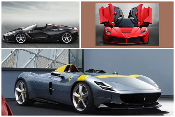 Photo from the official notice: Ferrari Ferrari various models passenger car — injuries risk