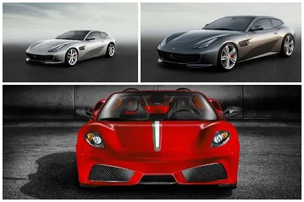 Photo from the official notice: Ferrari Ferrari various models passenger car — injuries risk