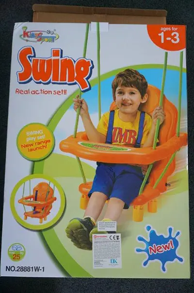 Foto do aviso oficial: Kingsport Swing Balanço de plástico — risco: Entalamento & Ferimentos (A12/01241/22)