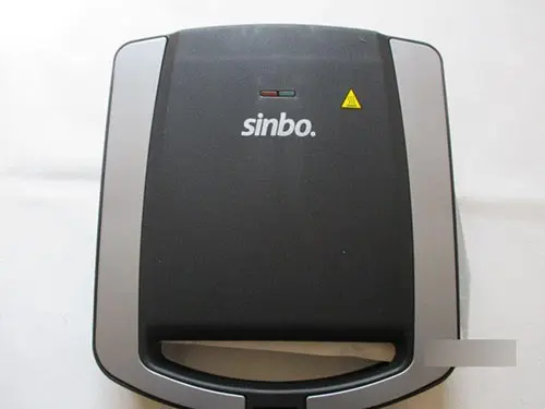 Foto do aviso oficial: SINBO Toaster Máquina de sandes — risco: Queimaduras & Choque elétrico