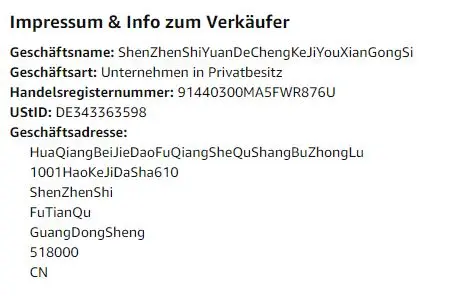 Foto aus der offiziellen Meldung: Bubuyun Schnullerhalter — Risiko: Ersticken