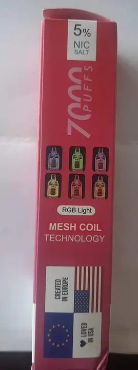Photo de l’avis officiel: Aroma King Cigarette électronique jetable — risque: Risque chimique