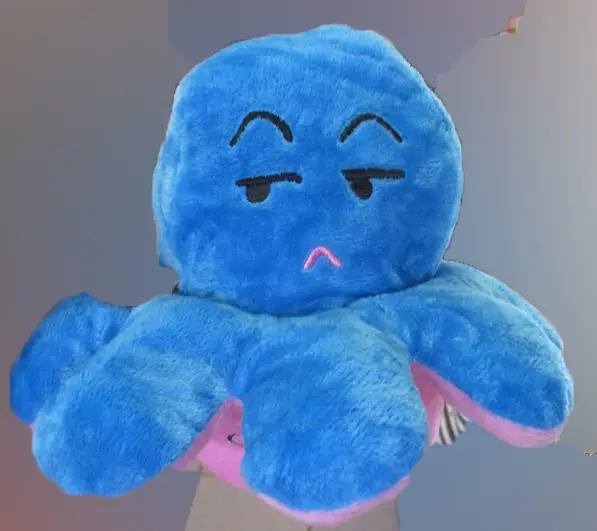 Foto do aviso oficial: ANAKO Peluche poulpe réversible avec LED Brinquedo macio — risco: Engasgamento & Lesões oculares