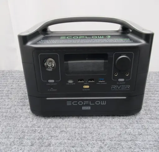 Foto uit de officiële melding: EcoFlow RIVER 600 MAX Portable power station Draagbare krachtcentrale — risico: Elektrische schok