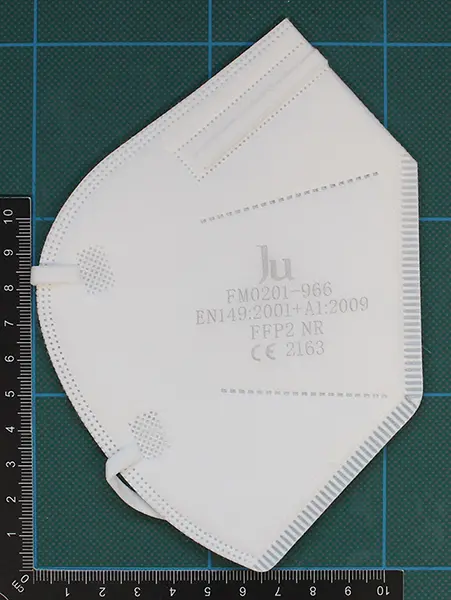 Photo de l’avis officiel: JU Masque de filtre à particules — risque: Risque sanitaire/autre