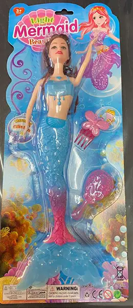 Foto do aviso oficial: Light Mermaid Boneca de plástico — risco: Químico & Ambiente