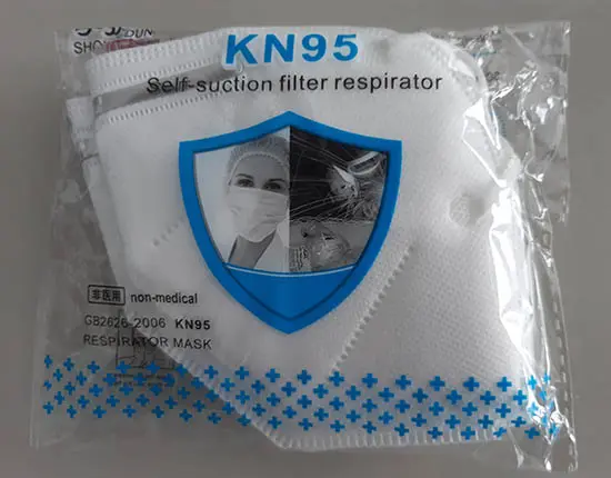 Foto aus der offiziellen Meldung: SHOUHUDUN Particle filter mask KN95 5 pack Partikelfiltermaske — Risiko: Gesundheitsrisiken/Sonstige