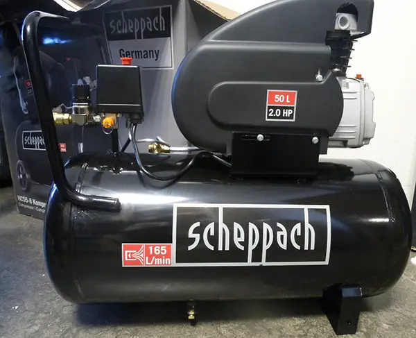 Photo from the official notice: Ningbo Huasheng Co. Ltd - SCHEPPACH Air compressor Ningbo Huasheng (HSNB) - SCHEPPACH — injuries risk
