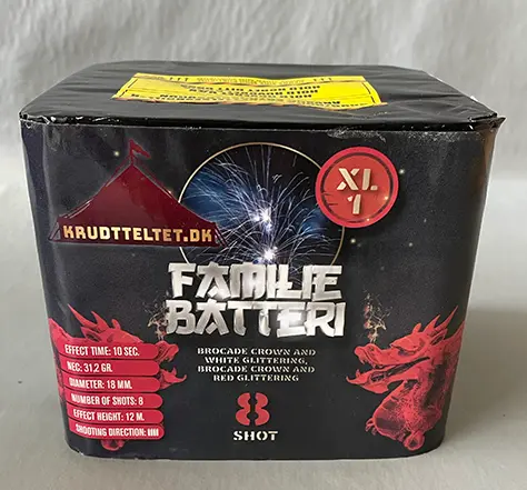 Photo de l’avis officiel: Liuyang Yihelong Trade Co. Ltd Familie Batteri XL Feux d’artifice — risque: Brûlures & Incendie