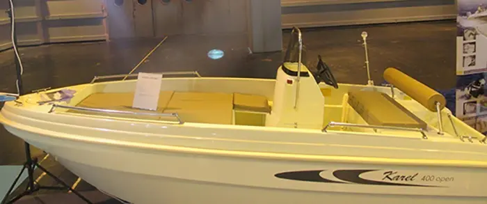 Foto uit de officiële melding: Karel Motorboot — risico: Verdrinking