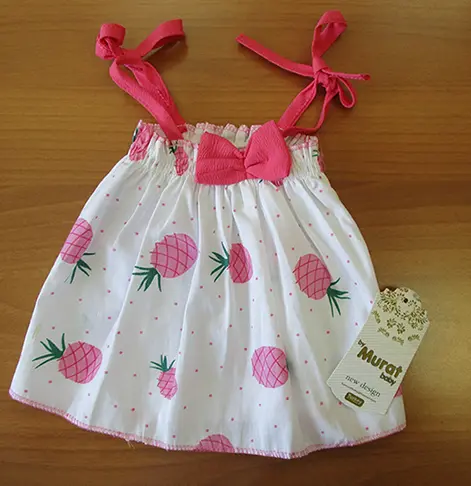 Foto do aviso oficial: MURAT BABY Conjunto de roupas para bebés — risco: Ferimentos & Estrangulamento