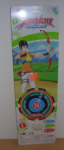 Photo de l’avis officiel: BOQJTOYS Archery Jeu d’arc de jouet — risque: Étouffement & Blessures
