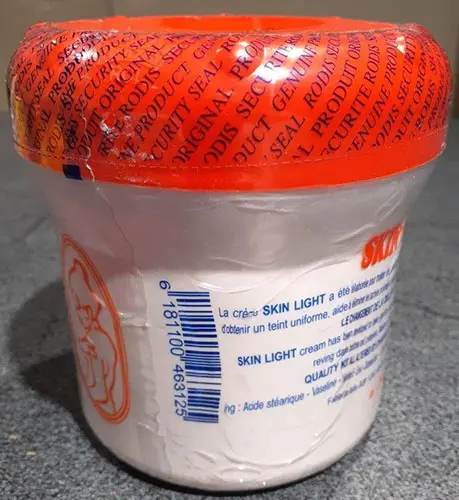 Photo de l’avis officiel: Rodis Creme Skin Light Crème éclaircissante pour la peau — risque: Risque chimique