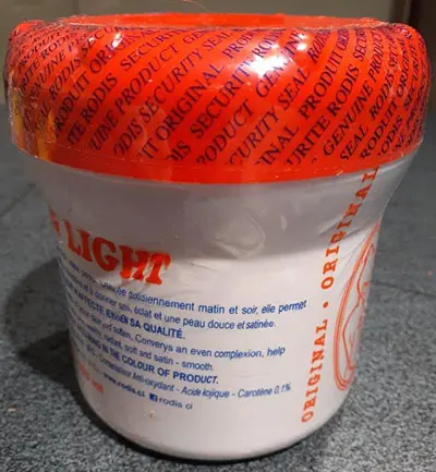 Photo de l’avis officiel: Rodis Creme Skin Light Crème éclaircissante pour la peau — risque: Risque chimique