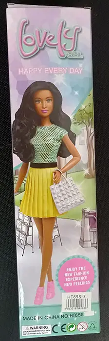 Foto dell’avviso ufficiale: Lovely Girl HAPPY EVERY DAY Bambola di plastica — rischio: Rischio chimico