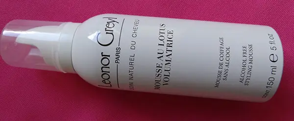 Foto dell’avviso ufficiale: Leonor Greyl Alcohol Free Styling Mouse Mousse per capelli — rischio: Rischio chimico