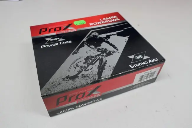 Photo from the official notice: ProX series Polkupyörän lamppu bicycle lighting — electric shock risk