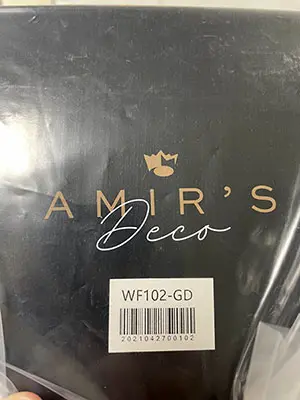 Photo from the official notice: AMIR'S DECO Luxury Electric Incense Burner — electric shock & fire risk