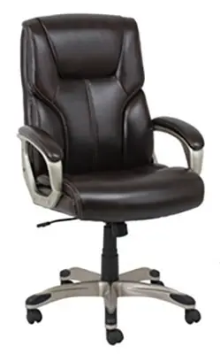 Photo de l’avis officiel: Amazonbasics Executive Desk Chair Chaise de bureau — risque: Blessures