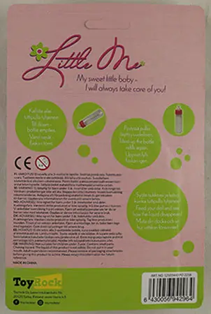 Photo de l’avis officiel: Little me La bouteille d’alimentation de Doll — risque: Risque microbiologique