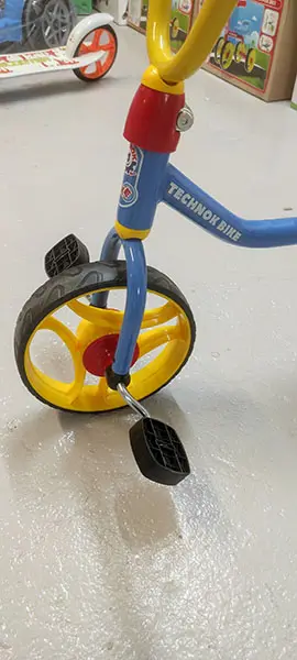 Foto do aviso oficial: Technok Triciclo de brinquedo — risco: Ferimentos