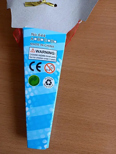 Foto do aviso oficial: My Lovely Boneca de plástico — risco: Químico