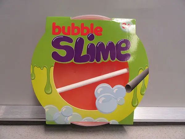 Photo de l’avis officiel: JOHNTOY B.V. Bubble slime Jouet slime — risque: Risque chimique