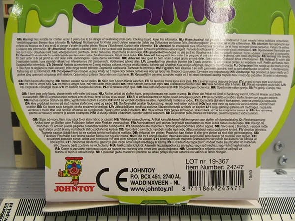 Photo de l’avis officiel: JOHNTOY B.V. Bubble slime Jouet slime — risque: Risque chimique