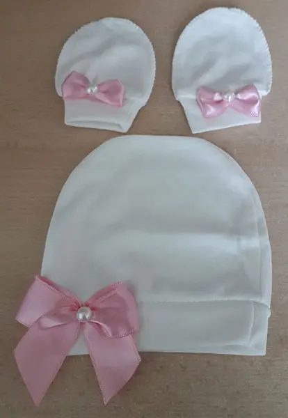 Foto do aviso oficial: Mini love Conjunto de roupas para bebés — risco: Engasgamento (A12/01544/22)