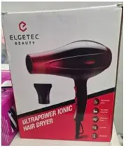 Zdjęcie z oficjalnego zgłoszenia: Elgetec, Something Cosmetics Ultrapower Ionic Hair Dryer Suszarka do włosów — ryzyko: Oparzenie