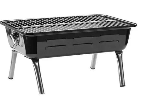 Foto uit de officiële melding: Burns&amp;Barkles Portable Charcoal Grill Draagbare houtskoolgrill — risico: Brandwonden