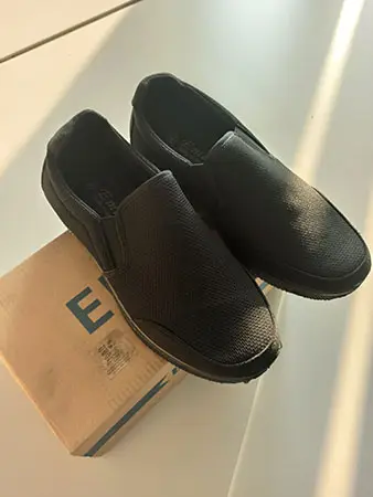 Photo de l’avis officiel: Emas Chaussures plates pour femmes — risque: Risque chimique (A12/01619/22)