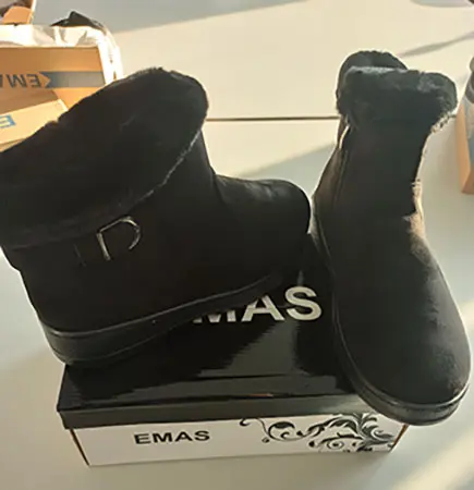 Photo de l’avis officiel: Emas Bottes pour femmes — risque: Risque chimique