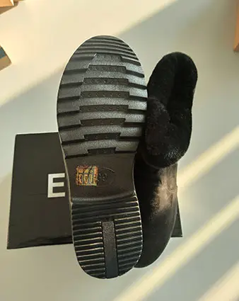Photo de l’avis officiel: Emas Bottes pour femmes — risque: Risque chimique