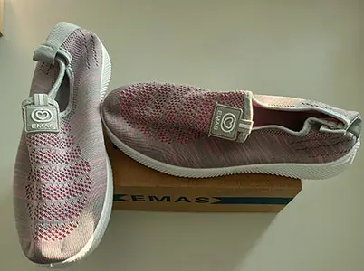 Photo de l’avis officiel: Emas Chaussures plates pour femmes — risque: Risque chimique (A12/01611/22)