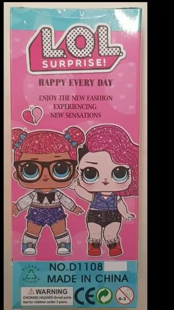 Photo de l’avis officiel: L.O.L. SURPRISE!, HAPPY EVERY DAY Poupée en plastique — risque: Risque chimique