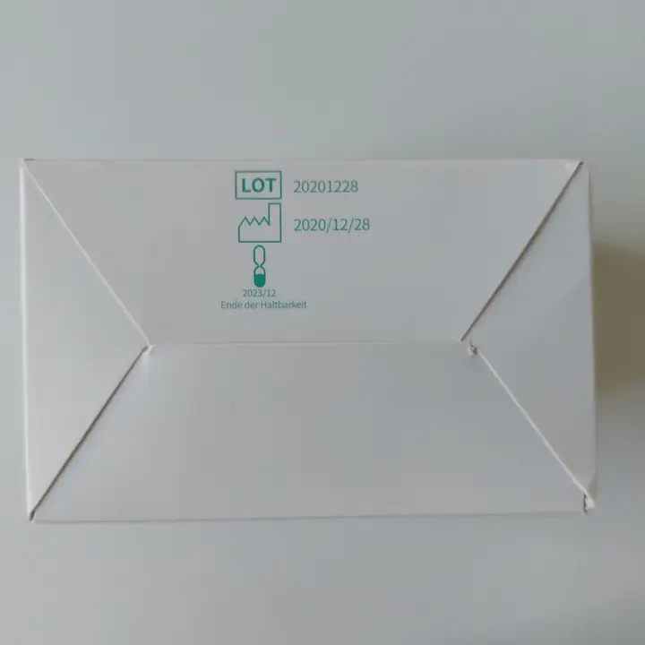Foto uit de officiële melding: DADDY'S CHOICE Protective Face Mask Het masker van het deeltjefilter — risico: Gezondheidsrisico/overige