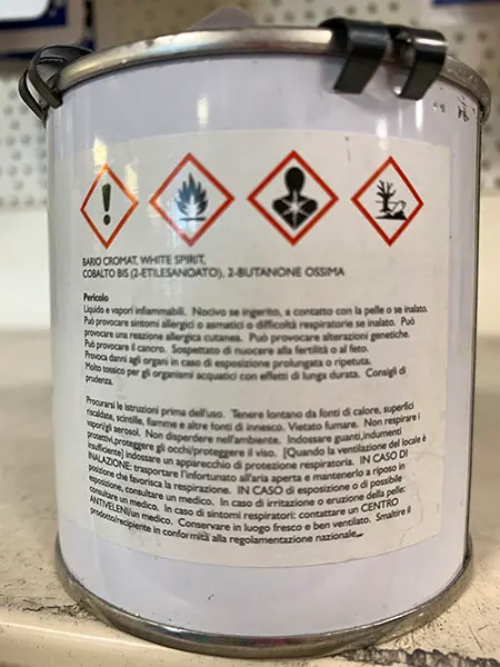 Photo de l’avis officiel: Duralac Anti-corrosive jointing compound Composé d’assemblage — risque: Risque chimique
