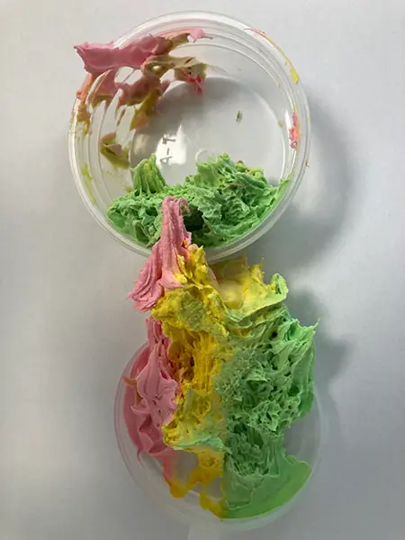 Photo de l’avis officiel: Fluffy Foam Slime Jouet slime — risque: Risque chimique